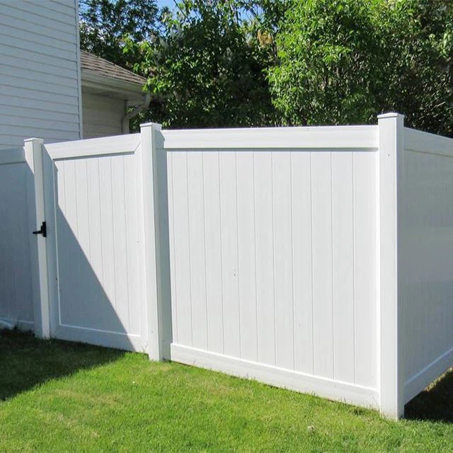  Vinyl White Fence