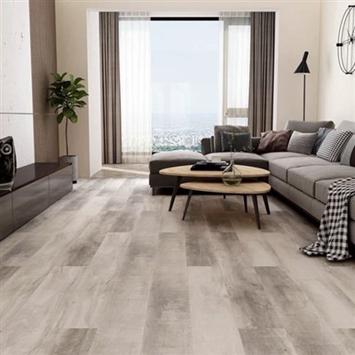 How are some properties reflected in the manufacturing process of SPC hard vinyl flooring?